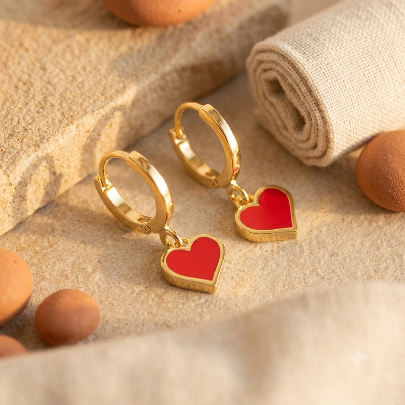 Hearty Earrings
